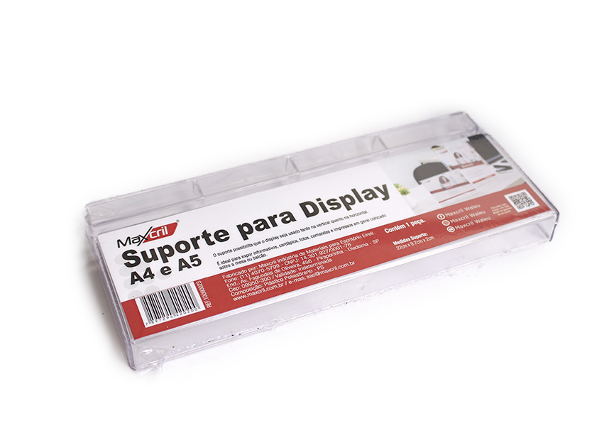 SUPORTE PARA DISPLAY A4 E A5